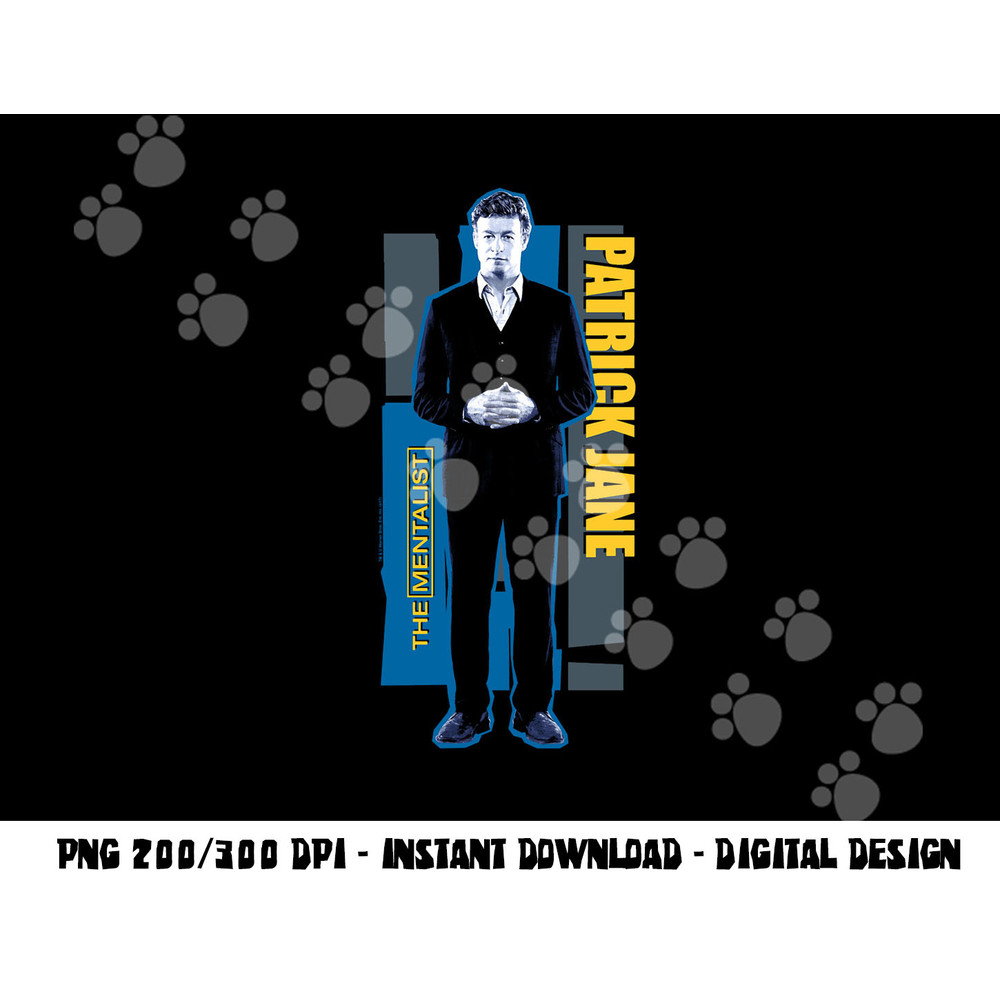 The Mentalist Patrick Jane Longsleeve T Shirt Long Sleeve png, sublimation .jpg