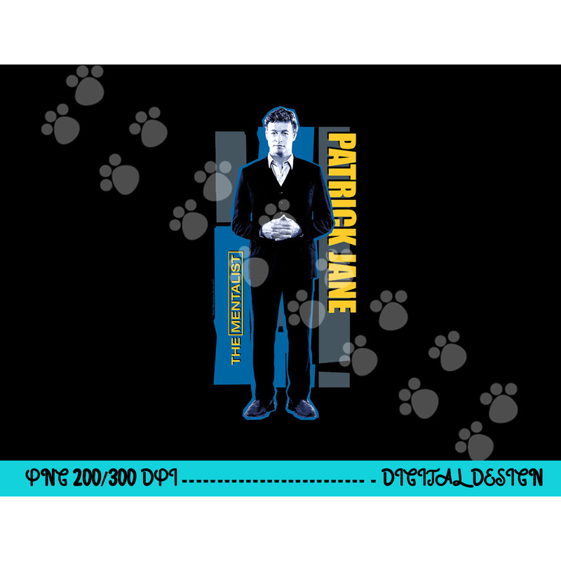 The Mentalist Patrick Jane Longsleeve T Shirt Long Sleeve png, sublimation .jpg
