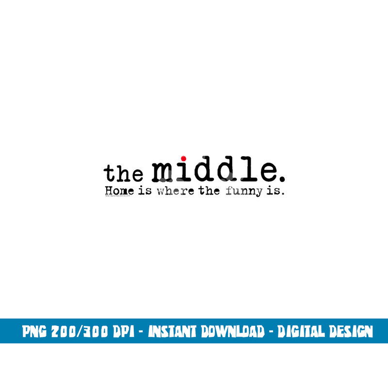 The Middle Logo png, sublimation .jpg