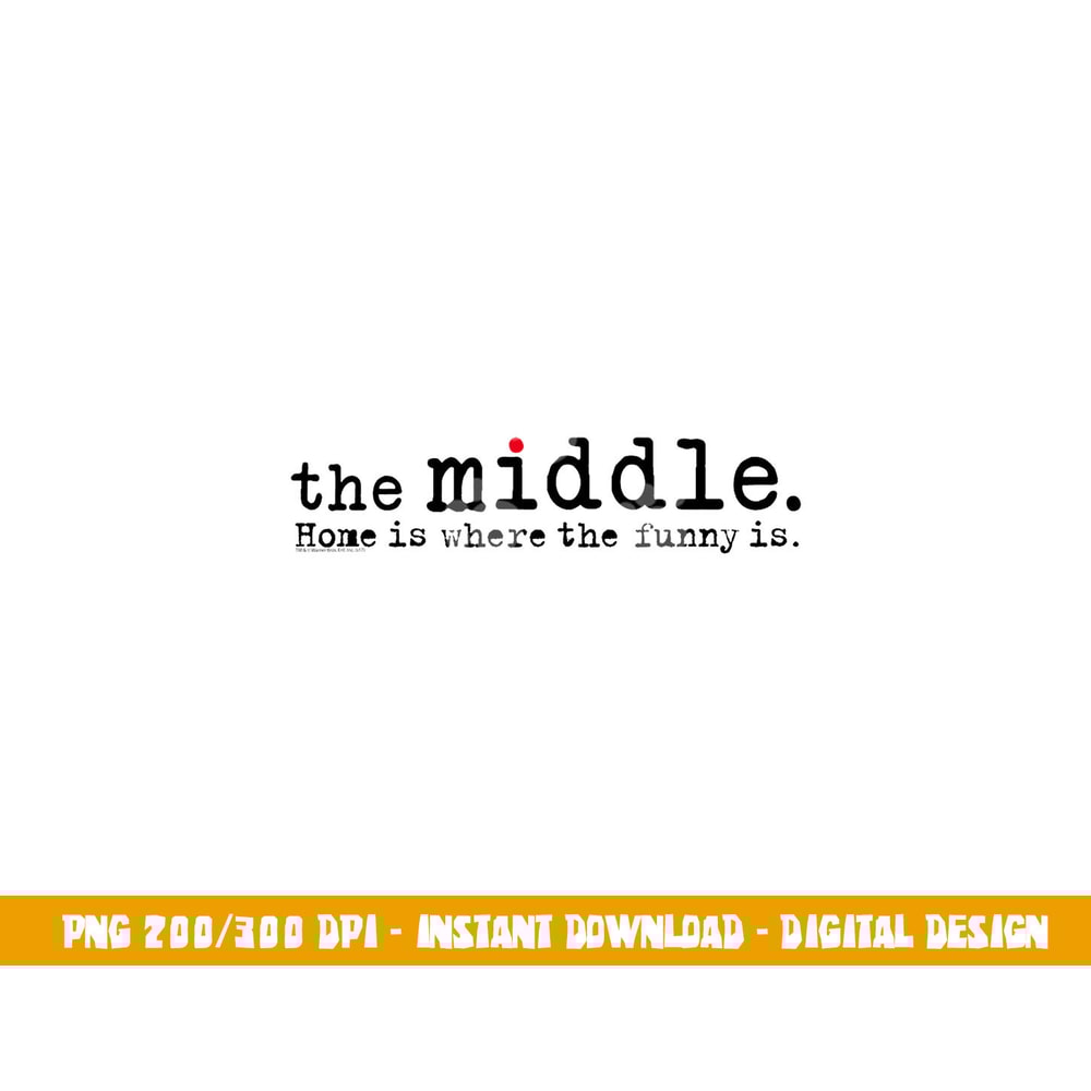 The Middle Logo png, sublimation .jpg