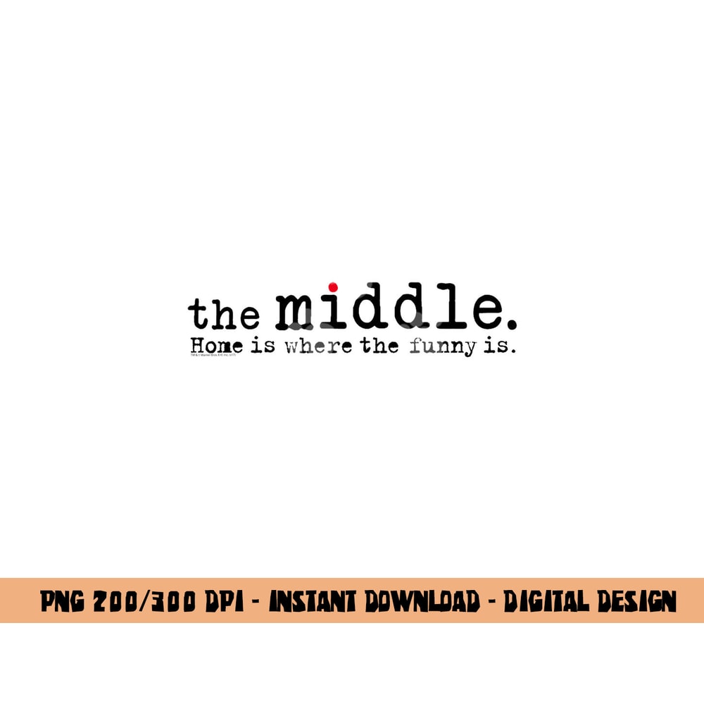 The Middle Logo png, sublimation .jpg