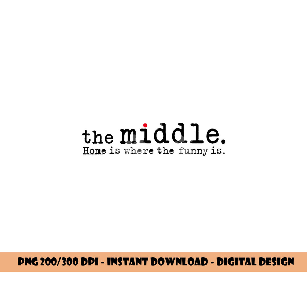 The Middle Logo  png, sublimation .jpg
