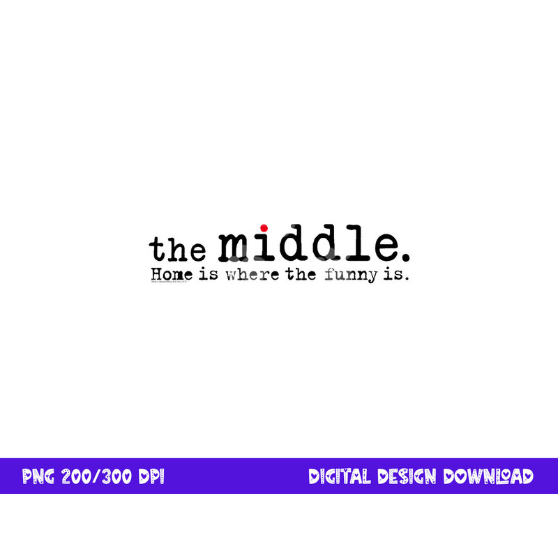 The Middle Logo png, sublimation .jpg