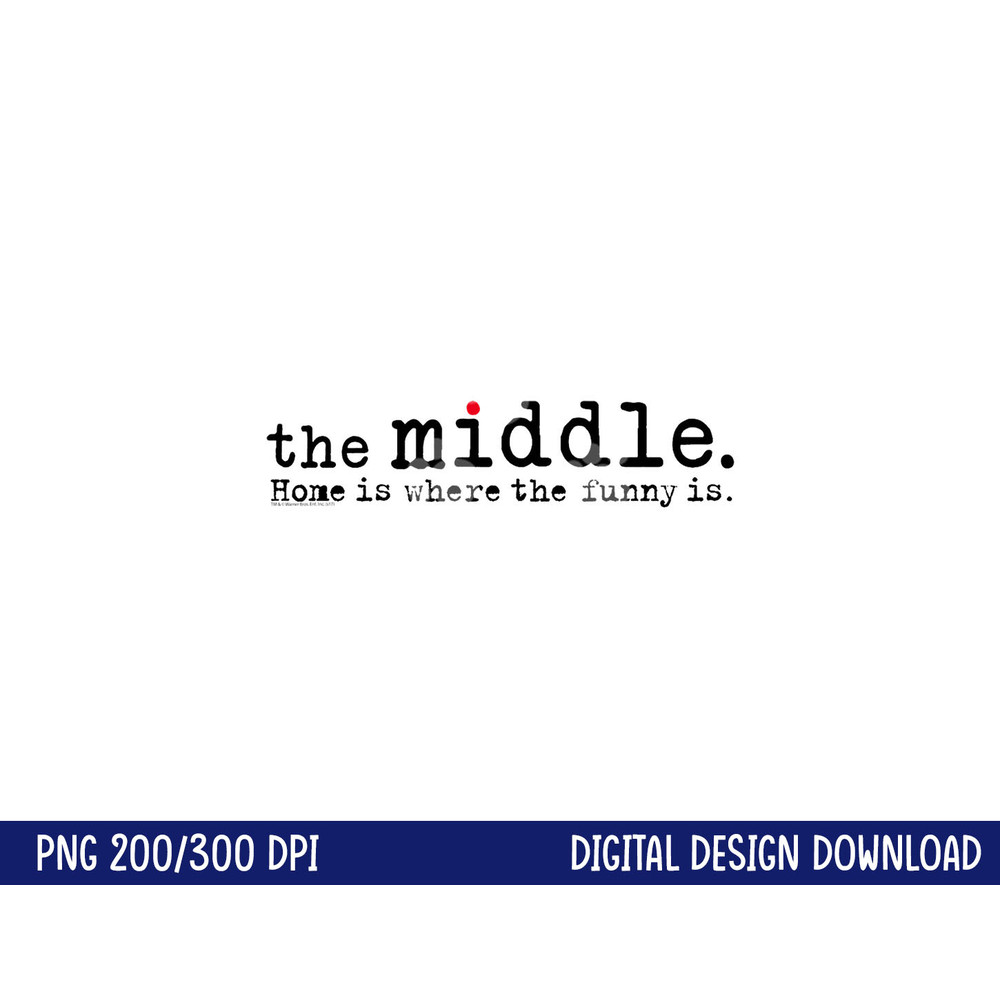 The Middle Logo png, sublimation .jpg