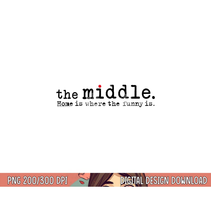 The Middle Logo png, sublimation .jpg