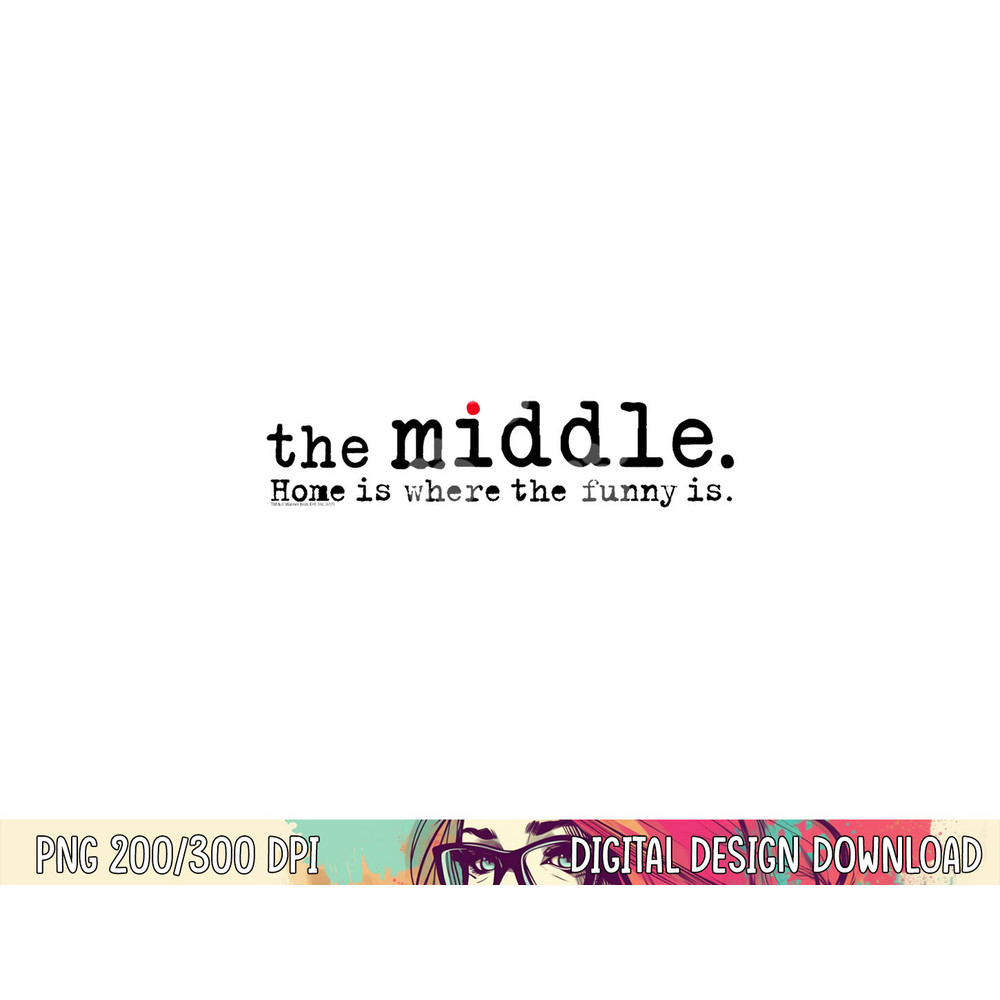 The Middle Logo png, sublimation .jpg