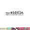 The Middle Logo png, sublimation .jpg