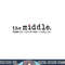 The Middle Logo png, sublimation .jpg