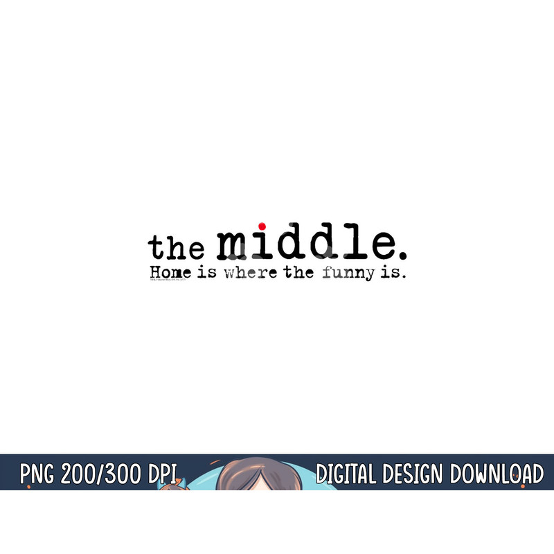 The Middle Logo png, sublimation .jpg