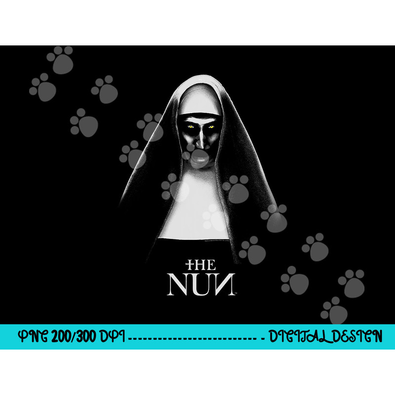 The Nun Poster png, sublimation .jpg