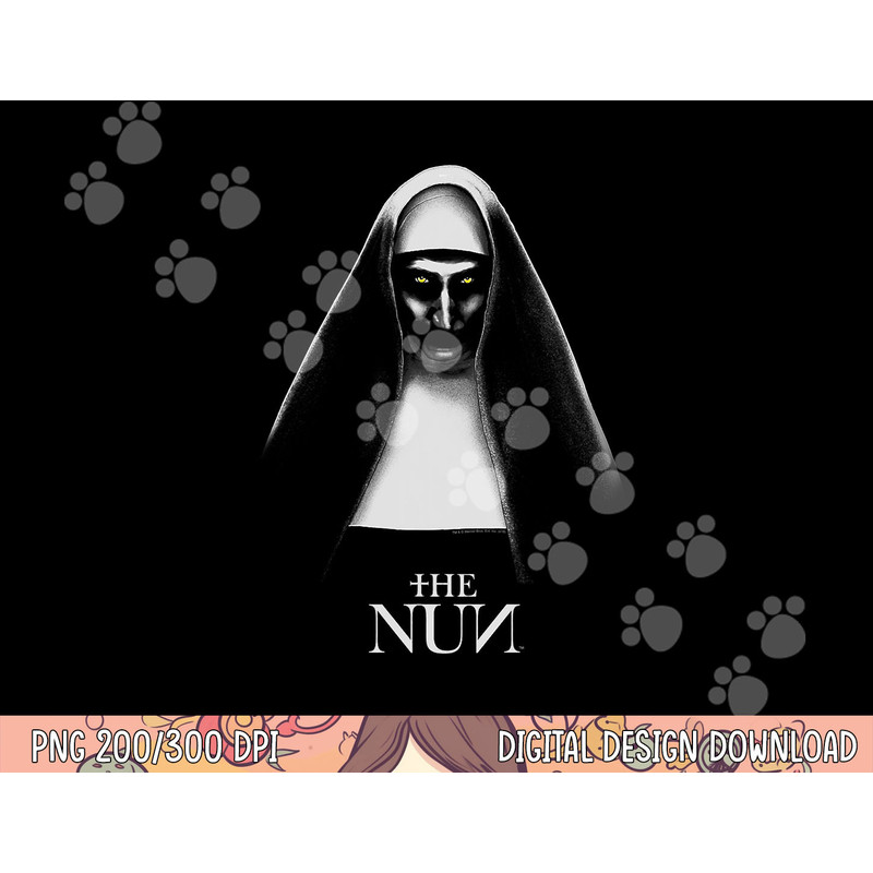 The Nun Poster png, sublimation .jpg