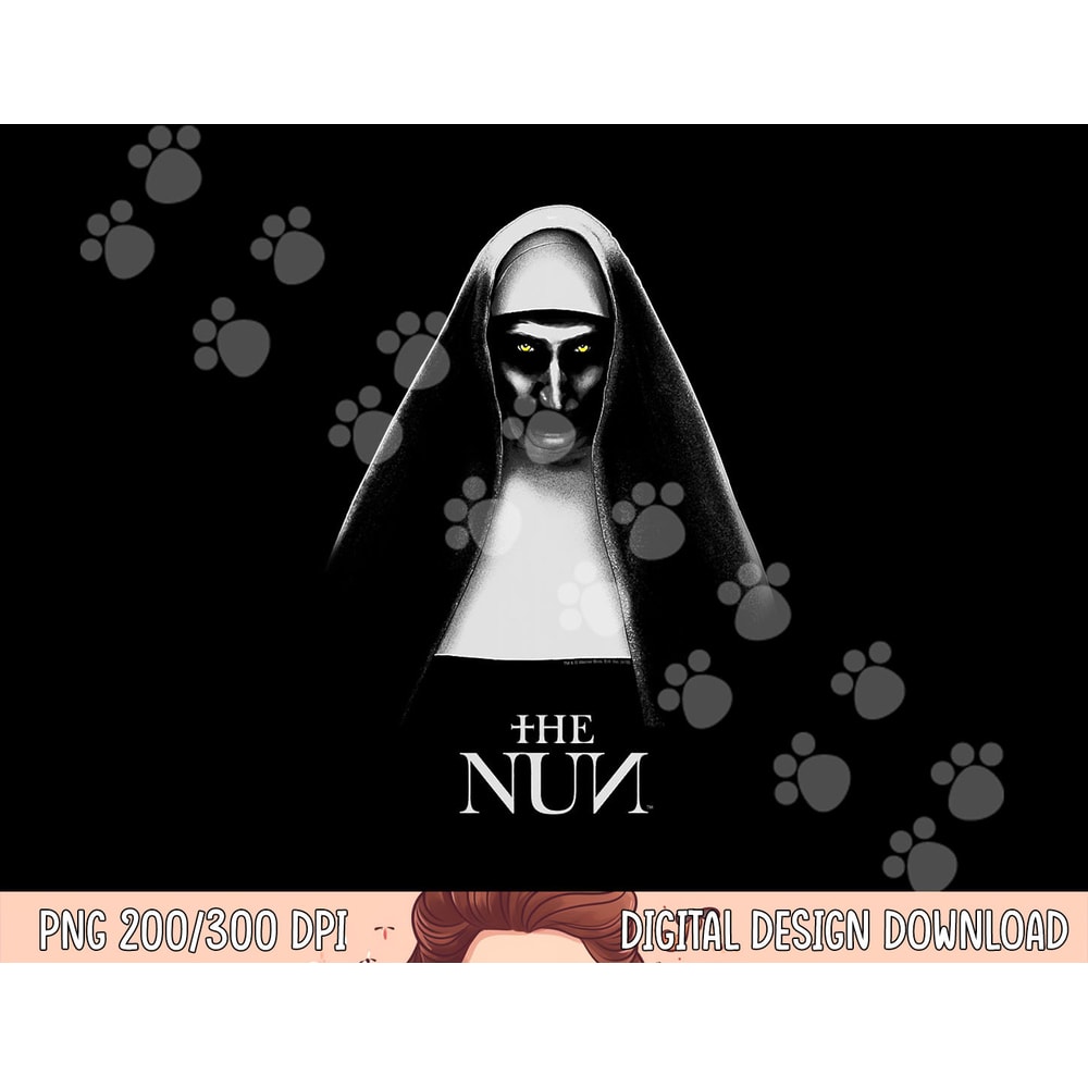 The Nun Poster png, sublimation .jpg