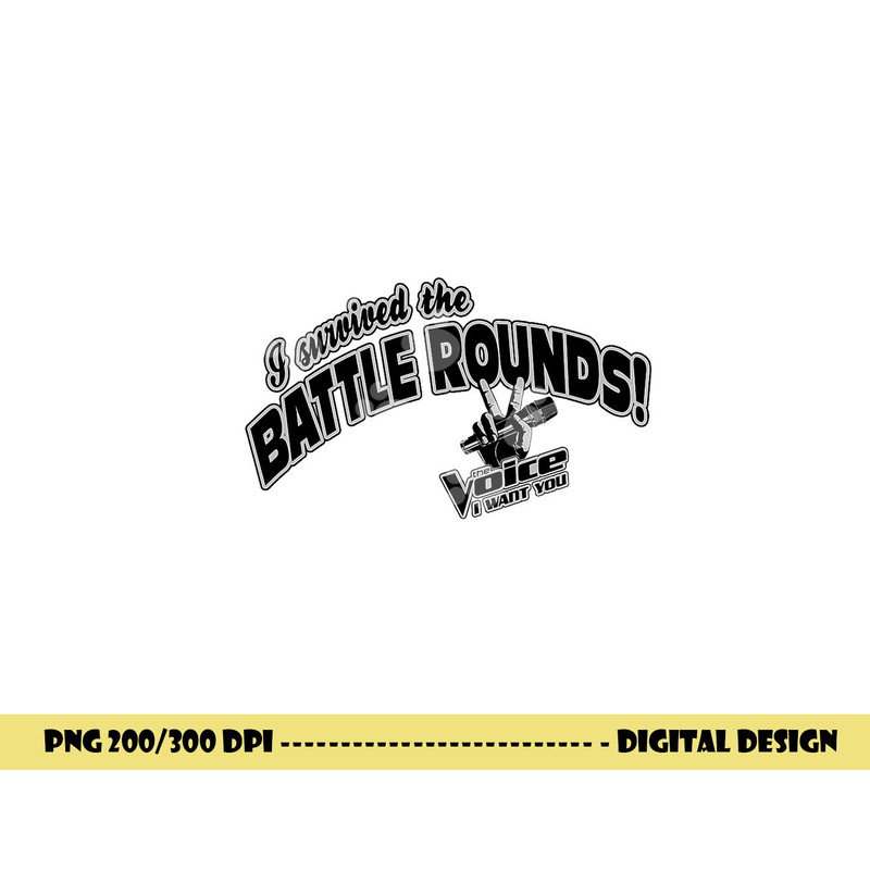 The Voice Battle Rounds  png, sublimation .jpg