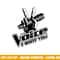 The Voice One Color Logo png, sublimation .jpg