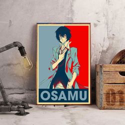 anime poster, bungo stray dogs poster, wall art, wall decor, prints, home decor, bungo stray dogs beyond imagination