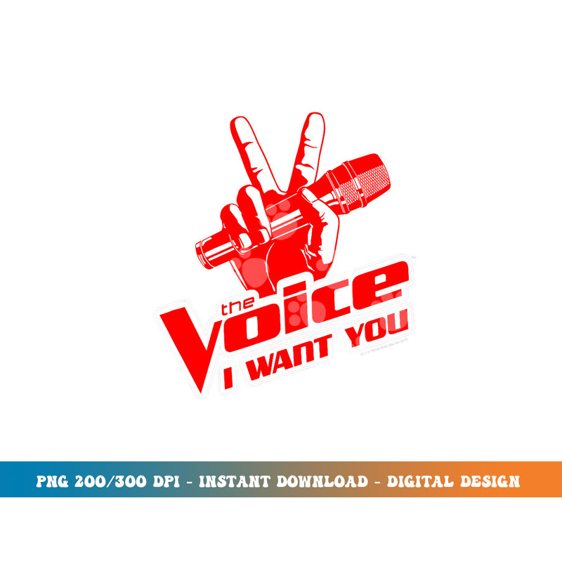 The Voice Red and White  png, sublimation.jpg