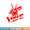 The Voice Red and White  png, sublimation .jpg