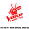 The Voice Red and White png, sublimation .jpg