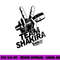 The Voice Shakira Logo  png, sublimation .jpg