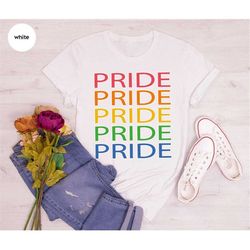 lgbtq t-shirt, pride gifts, bisexual outfit, gay tshirt, trans pride shirt, lesbian gift, lgbtq awareness month tee, gif