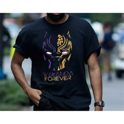 wakanda forever t-shirt, black panther t-shirt, movie t-shirt