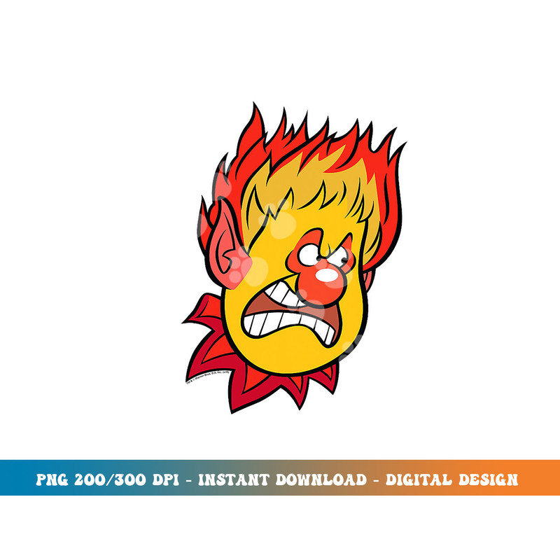 The Year Without a Santa Claus Heat Miser  png, sublimation.jpg