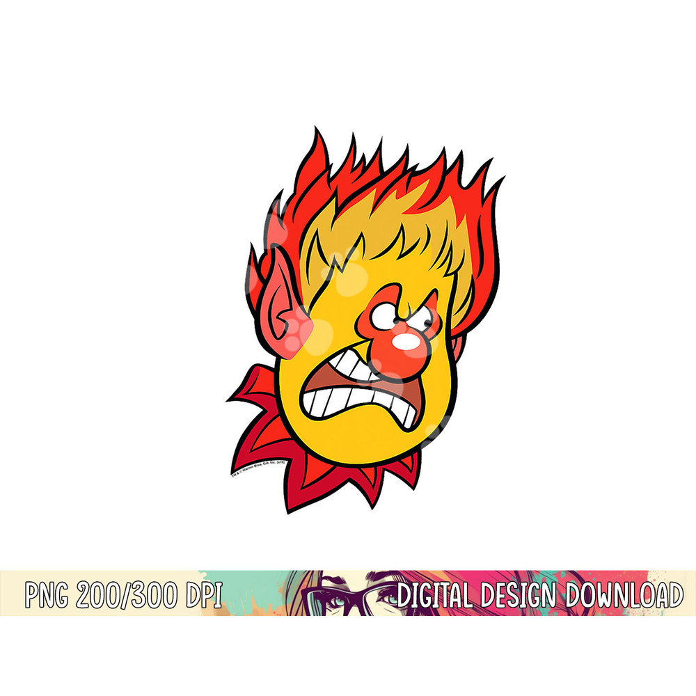 The Year Without a Santa Claus Heat Miser png, sublimation .jpg