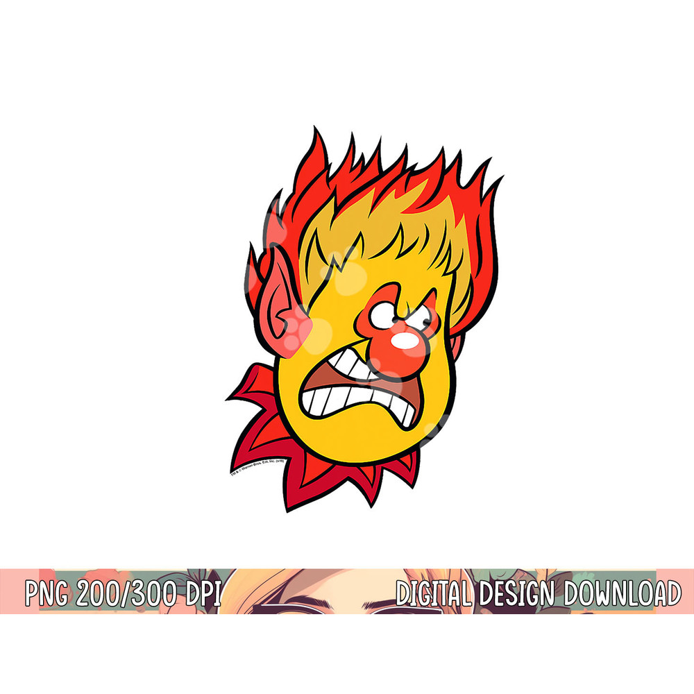 The Year Without a Santa Claus Heat Miser png, sublimation .jpg