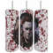 Horror Movie Tumbler, Horror Movie Skinny Tumbler, Horror Movie 20oz Skinny Tumbler, Chills And Thrills Tumbler.png