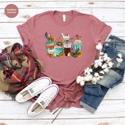coffee shirt, farm shirt, gift for her, chicken shirt, chicken mom graphic tees, shirt for women, farmer vneck shirt, co