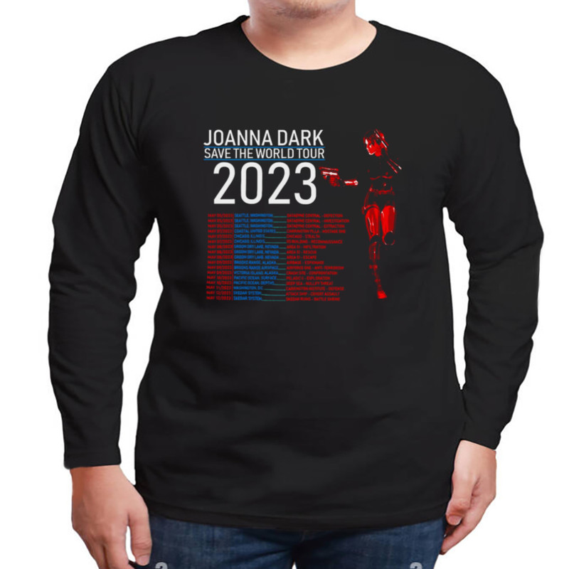 Perfect Dark Save The World Tour 2023 Shirt, Unisex Clothing, Shirt For Men Women, Graphic Design, Unisex Shirt