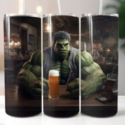 hulk sublimation tumbler, hulk sublimation skinny tumbler