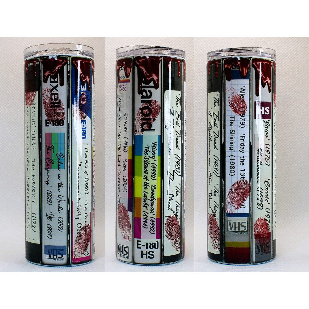 Horror Movie Tumbler, Horror Movie Skinny Tumbler, Horror Movie 20oz Skinny Tumbler, Cursed Shadows Tumbler.png