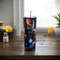 Iron Man and Spiderman Skinny Steel Tumbler with Straw, 20oz.jpg