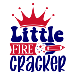 little fire cracker svg, 4th of july svg, america svg, usa flag svg, independence day svg, cut file cricutth