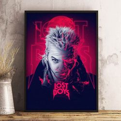 movie poster, film poster, the lost boys poster, wall art, wall decor, prints, home decor, eternal youth's dark descent