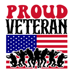 proud veteran svg, 4th of july svg, america svg, usa flag svg, independence day svg, cut file cricutth