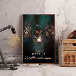 movie poster, film poster, the lost boys poster, wall art, wall decor, prints, home decor, seduction of the night poster