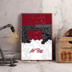 movie poster, film poster, the lost boys poster, wall art, wall decor, prints, home decor, bound by eternal darkness