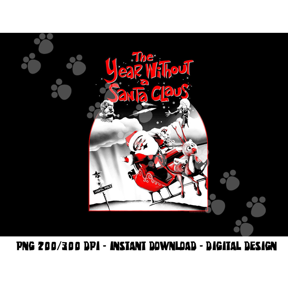 The Year Without a Santa Claus Santa Poster png, sublimation .jpg