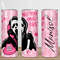 Horror Movie Tumbler, Horror Movie Skinny Tumbler, Horror Movie 20oz Skinny Tumbler, Fiendish Artistry Tumbler.png