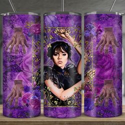 horror movie tumbler, horror movie skinny tumbler, horror movie 20oz skinny tumbler, gothic glamour tumbler