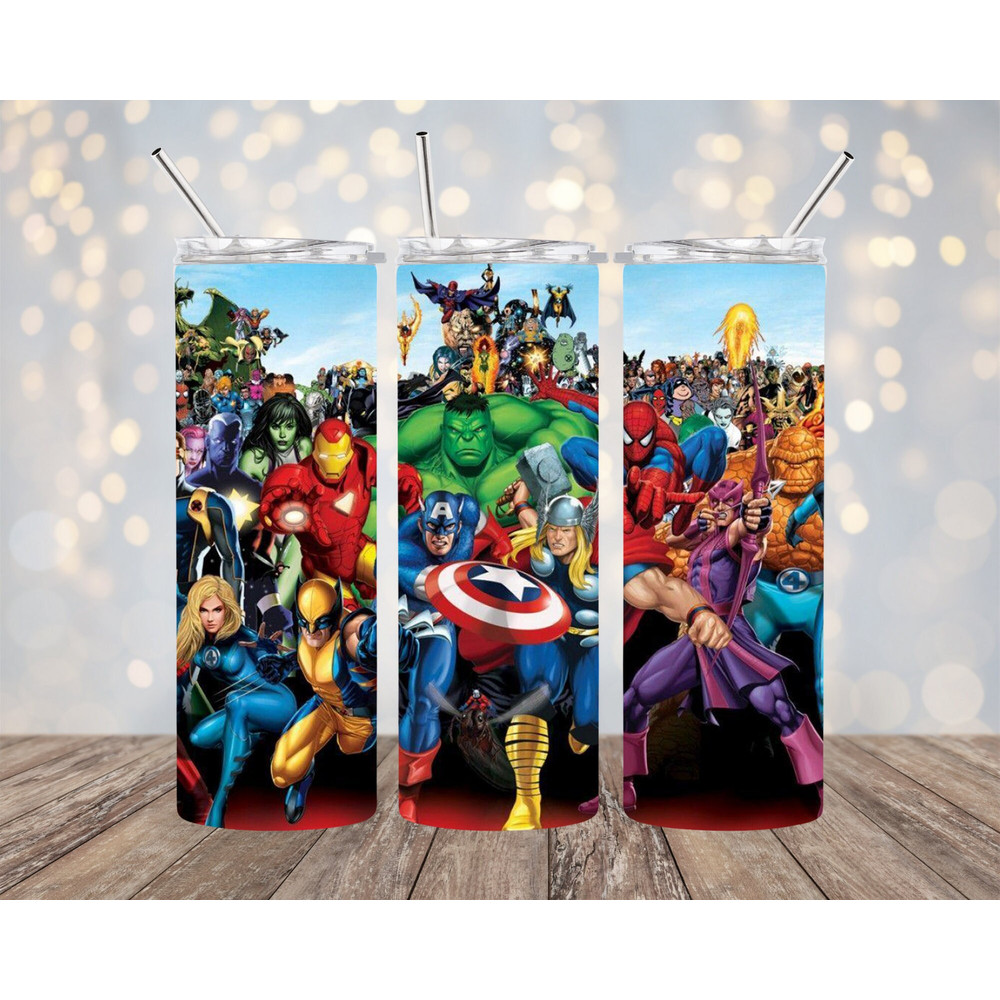 Marvel Tumblers,Marvel Skinny Tumbler,Marvel 20oz Tumbler,Marvel 30oz Tumbler,Marvel Fanatics Superheroes Tumbler.png