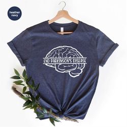 parkinson's disease awareness tee, parkinson's disease support shirts, parkinsons fighter t-shirt, parkinson's warrior g