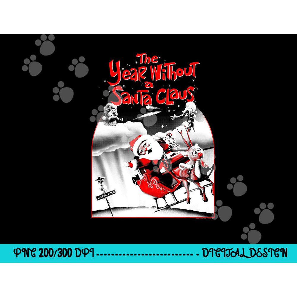 The Year Without a Santa Claus Santa Poster png, sublimation .jpg