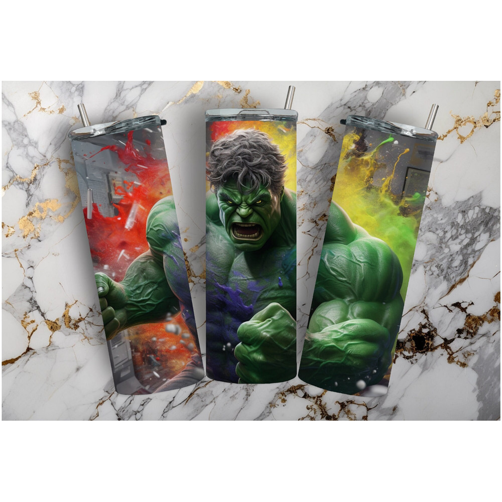 Super Heros Color 20 oz tumbler wrap design, tumbler design, Tumbler Color HlK Super héros Tumbler, Digital product.jpg