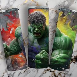 color hlk super heros tumbler, color hlk super heros skinny tumbl