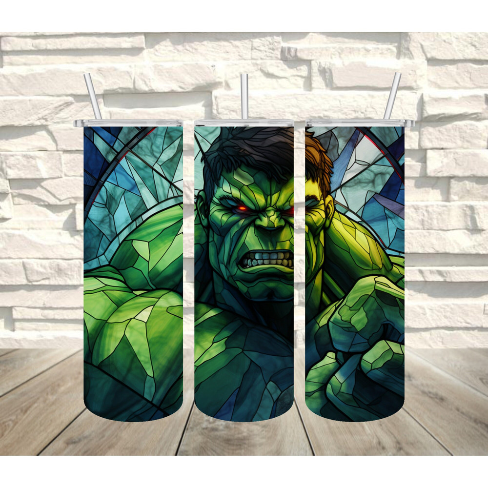 Super heros Stained Glass 20 oz tumbler wrap design, tumbler design, Tumbler hlk, Super héros Tumbler, with 17 tumbler 20 oz Gifts for you-1.jpg
