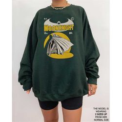 moon knight retro inspired tee, laters gators t-shirt, steven grant, mac spector, vintage shirt