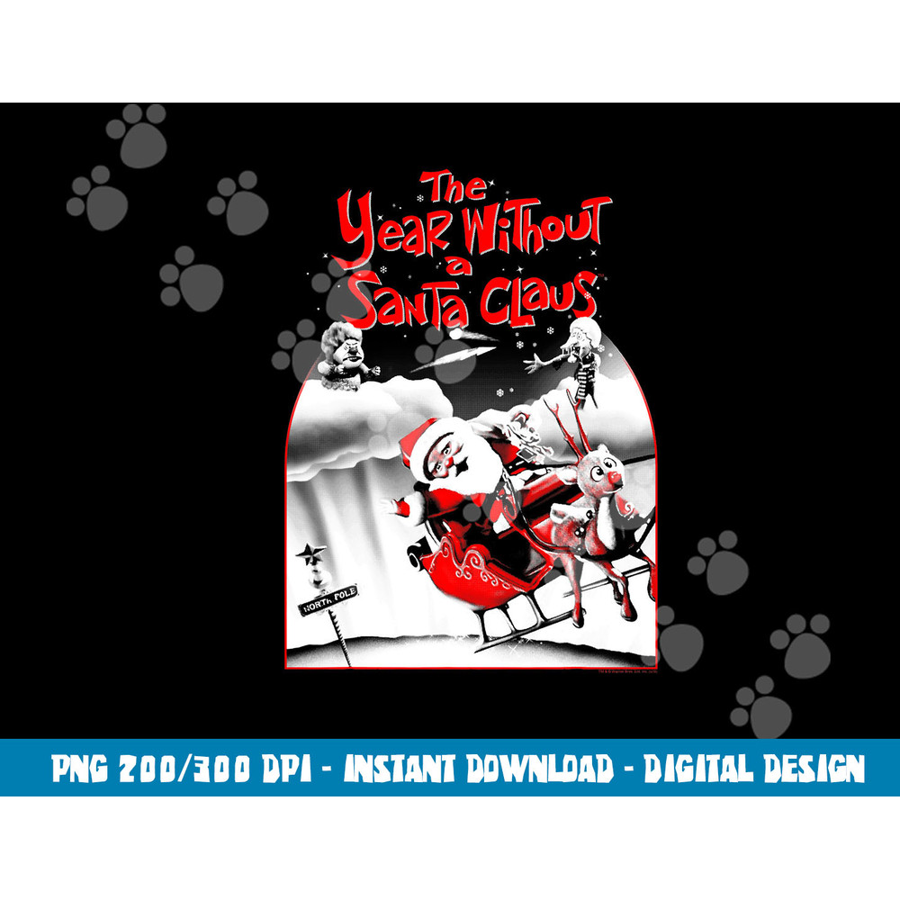 The Year Without a Santa Claus Santa Poster A png, sublimation .jpg